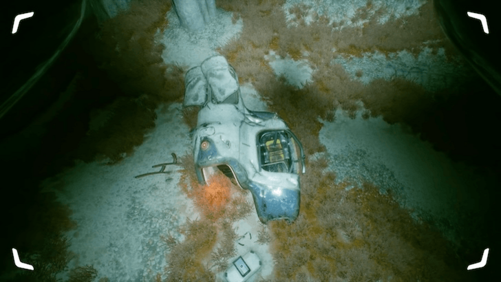 A damaged pod resting on the seafloor