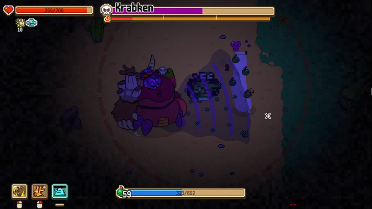 everything is crab krabken bossfight