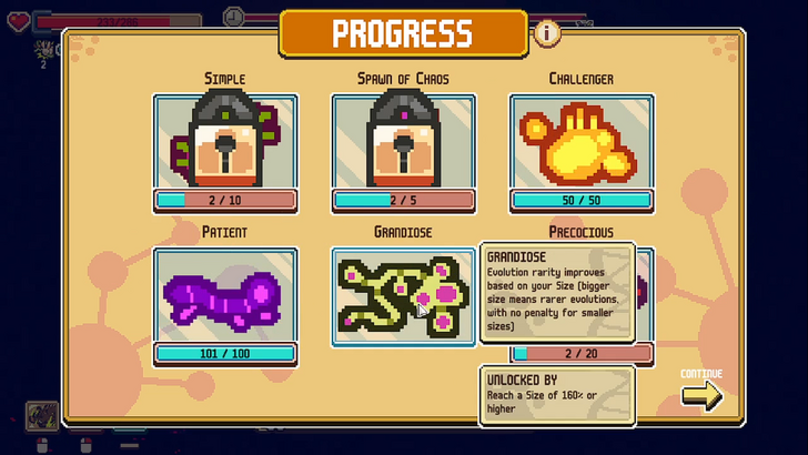 everything is crab end of game unlocks screen