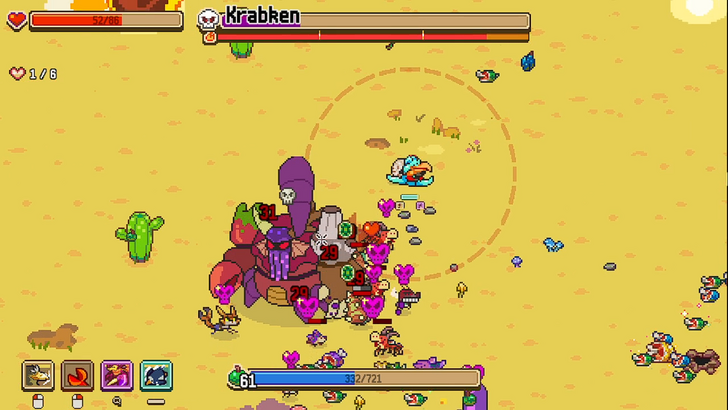 everything is crab krabken desert fight