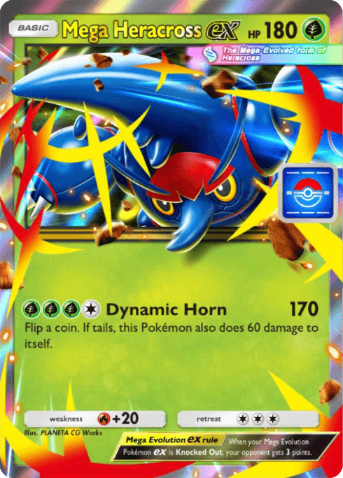 Pokemon TCG Pocket - P-B 056 Mega Heracross ex