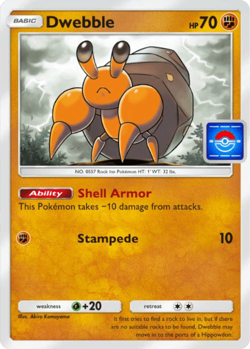 Pokemon TCG Pocket - P-B 059 Dwebble