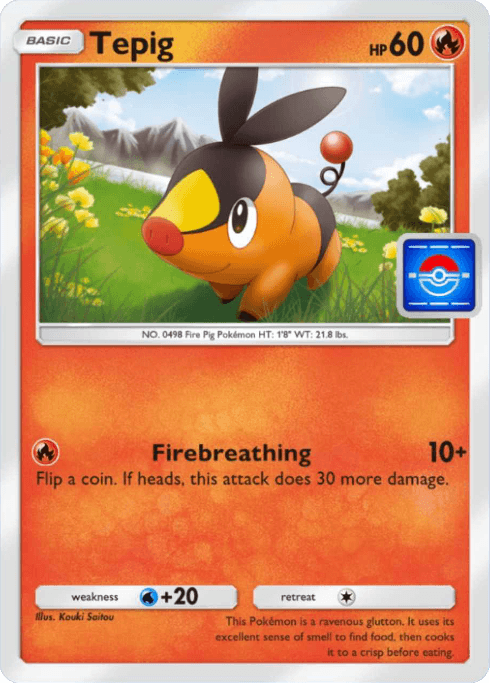 Pokemon TCG Pocket - P-B 058 Tepig