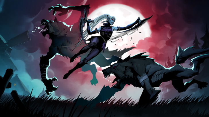 V Rising fighting werewolves