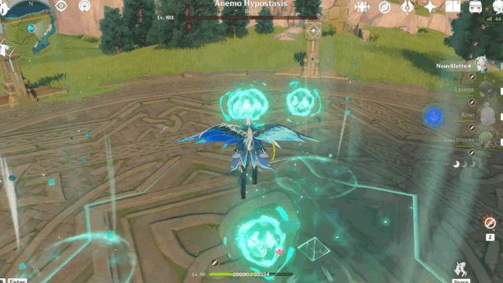 Collect the Floating Revival Orbs