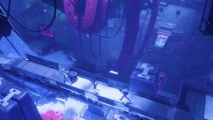Players running in Cryo Archive
