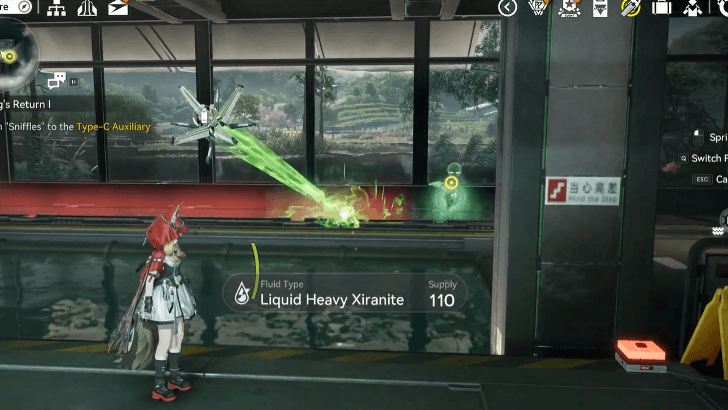 Spray the Energy Panels Until Sniffles Reaches the Barrier