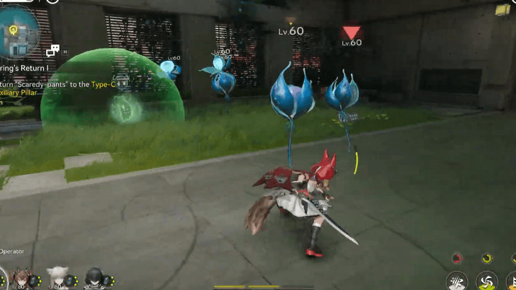 Clear the Barrier and Defeat the Enemies