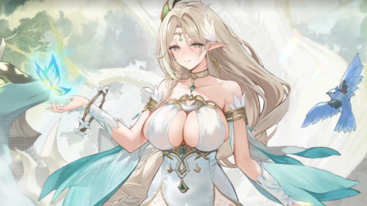 Azur Promilia blonde fairy character