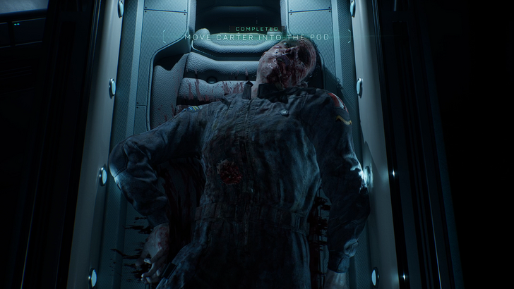 directive 8020 mangled engineer corpse in stasis pod
