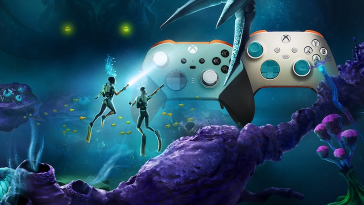 Subnautica 2 Xbox controller promo image