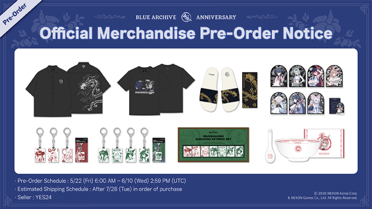 blue archive official merchandise exhibition