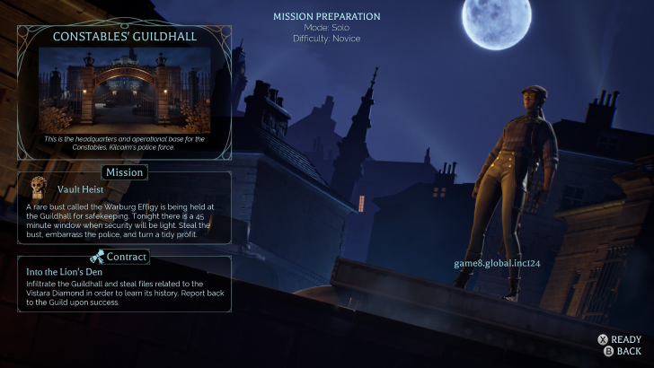 thick as thieves the spider mission select menu