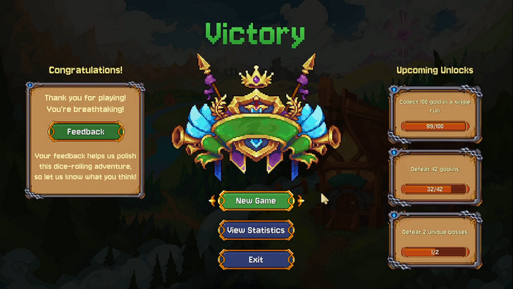 rune dice win screen 