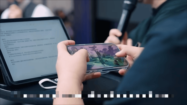 Man Playing on Mobile