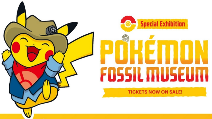 Pokemon Fossil Museum Tickets on Sale