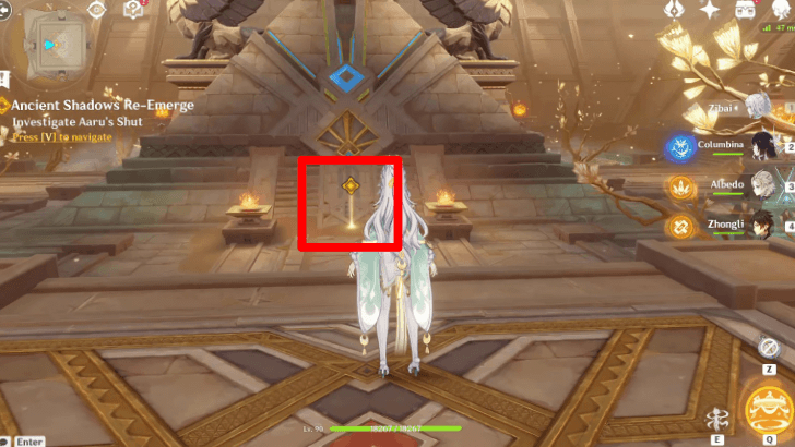 Genshin - Investigate Aaru