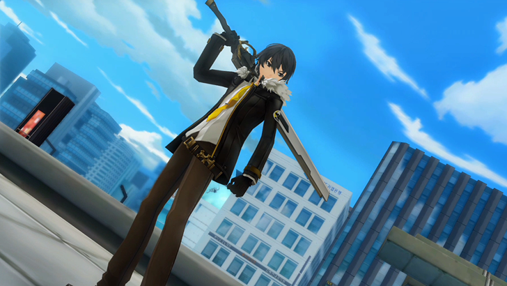 Closers 2 A black haired character holding a sword