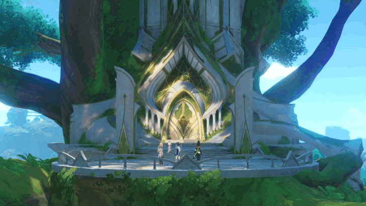 Enter the Sanctuary of Surasthana by Stealth