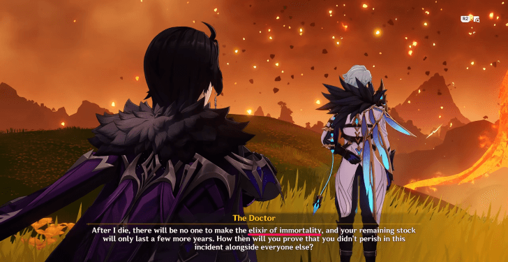 Genshin - Pantalone uses Dottore