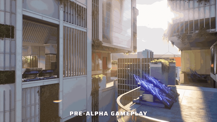 Pre-alpha gameplay environment
