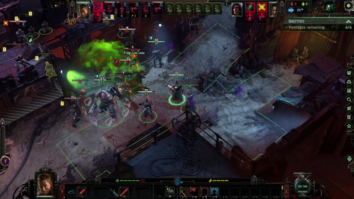 Warhammer 40K Dark Heresy TRPG gameplay