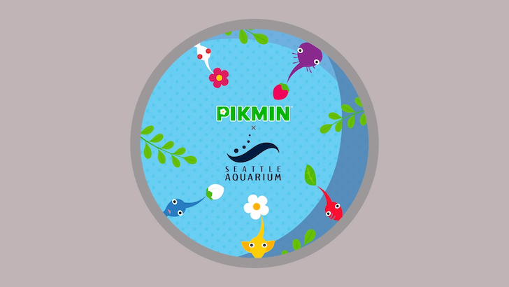 Pikmin x Seattle Aquarium