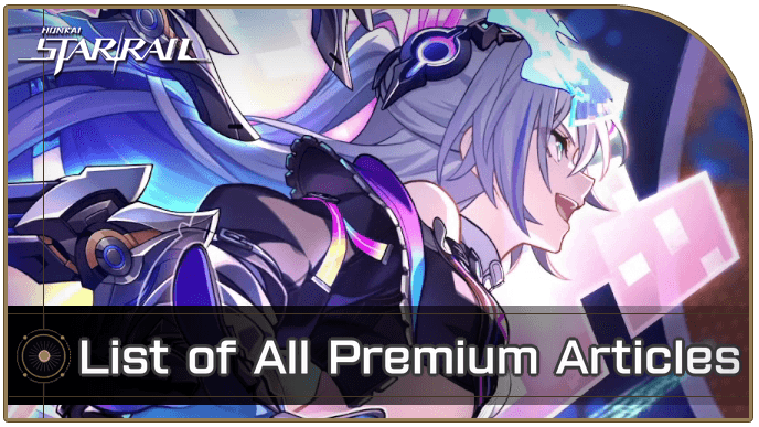 List of All Premium Articles