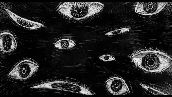 Schrödinger’s Call scrutinizing eyes
