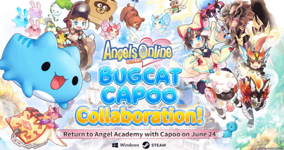Angels Online Global Launches June 2026 with Bugcat Capoo Collab|Game8