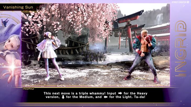 Street Fighter 6 Ingrid Vanishing Sun