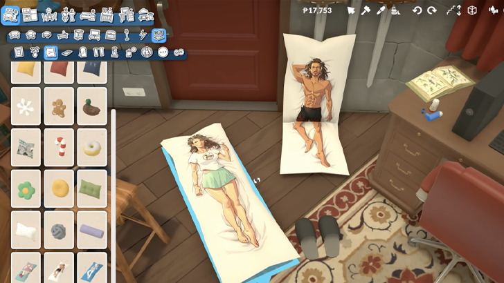 boyfriend dungeon body pillow