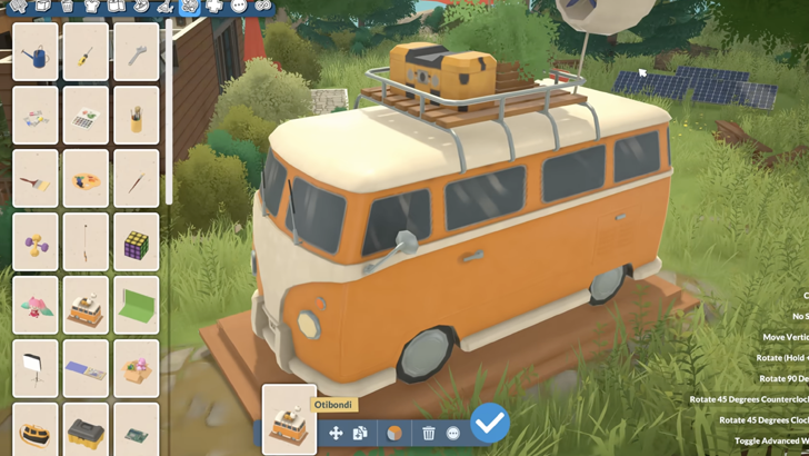 outbound orange camper van