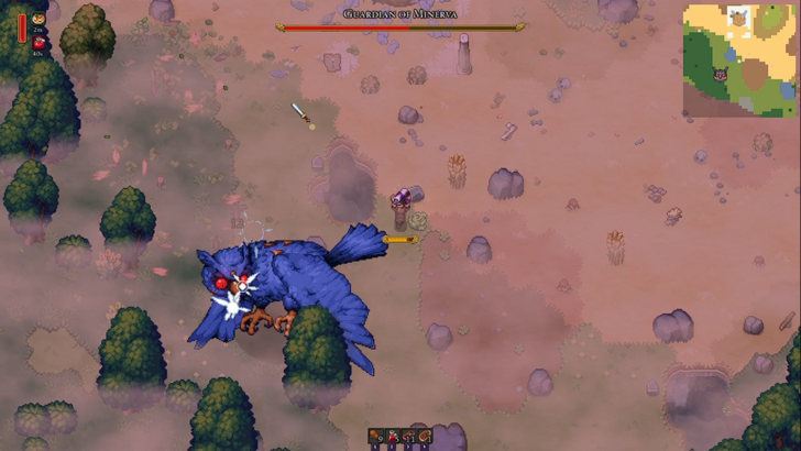 romestead guardian of minerva boss fight