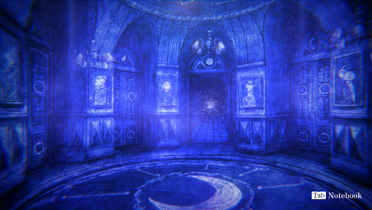 Schrödinger’s Call Blue Building interior