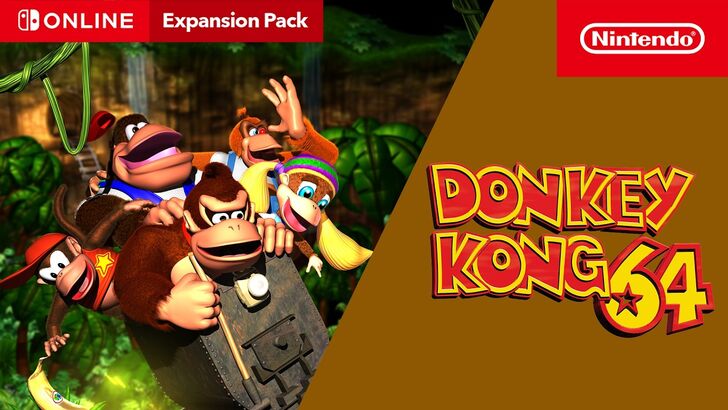 Donkey Kong 64 Comes to Nintendo Switch Online