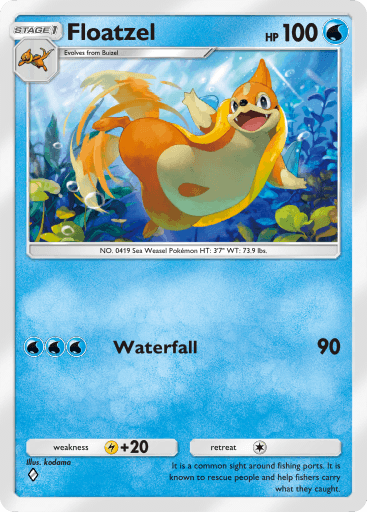 Pokemon TCG Pocket - B3a 010 Floatzel