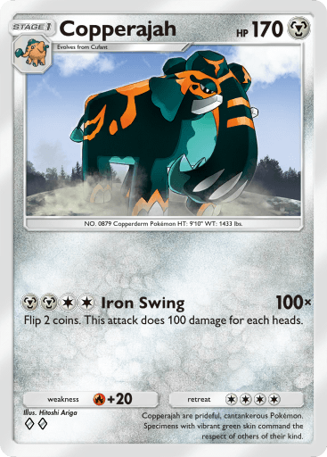 Pokemon TCG Pocket-  Copperajah(B3a 050)