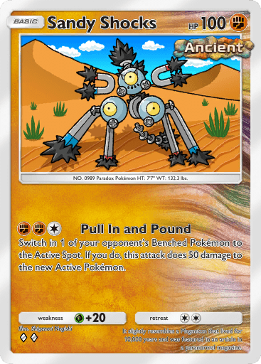 Pokemon TCG Pocket - B3a 035 Sandy Shocks