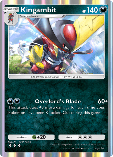 Pokemon TCG Pocket-  Kingambit(B3a 043)