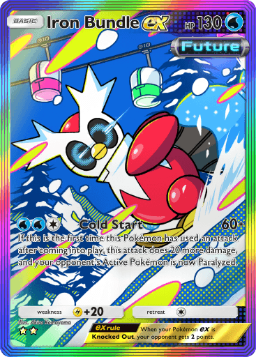 Pokemon TCG Pocket - B3a 089 Iron Bundle ex