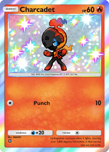 Pokemon TCG Pocket - B3a 095 Charcadet