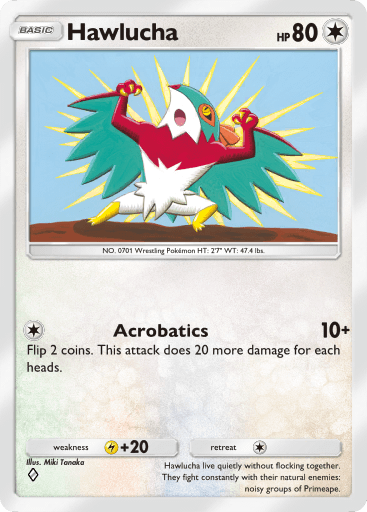 Pokemon TCG Pocket - B3a 064 Hawlucha