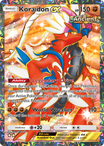 Pokemon TCG Pocket - B3a 084 Koraidon ex