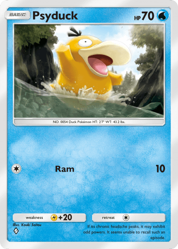 Pokemon TCG Pocket - B3a 006 Psyduck