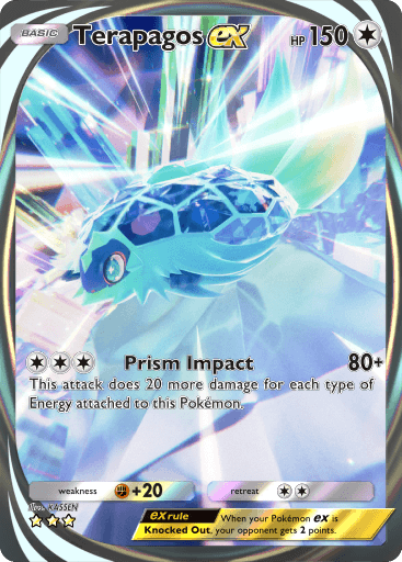 Pokemon TCG Pocket - B3a 093 Terapagos ex
