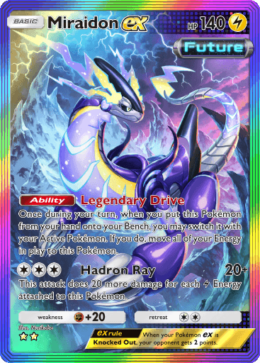 Pokemon TCG Pocket - B3a 090 Miraidon ex