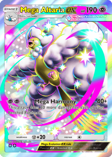 Pokemon TCG Pocket - B3a 107 Mega Altaria ex