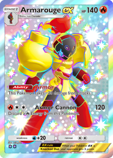 Pokemon TCG Pocket - B3a 105 Armarouge ex