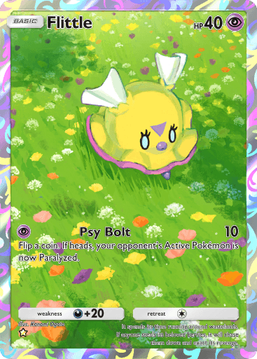 Pokemon TCG Pocket - B3a 076 Flittle